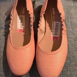Ecco Ballet Like Pink Flats Sz.8
